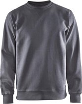 Blaklader 3364 Werksweater Ronde Hals Grijs