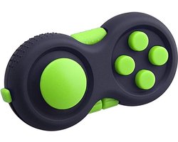 Fidget pad - Calm pad - Tik tok - Fidget cube - Pop it - Friemelkubus - Fidget toys - Fidget toy - Simple dimple - Antistress - Speelgoed - Stress verlagend - Joystick - Gratis koord - Groen