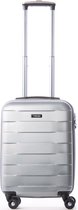 March Bumper Handbagage Koffer Spinner 55 SIlver