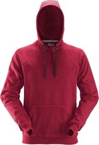 Snickers Workwear Snickers 2800 Classic Sweater met Capuchon Rood
