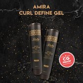 Amira Curl Define Gel 250ml | Krullen gel | Voor elke krultype | CG Proof | Lijnzaad gel