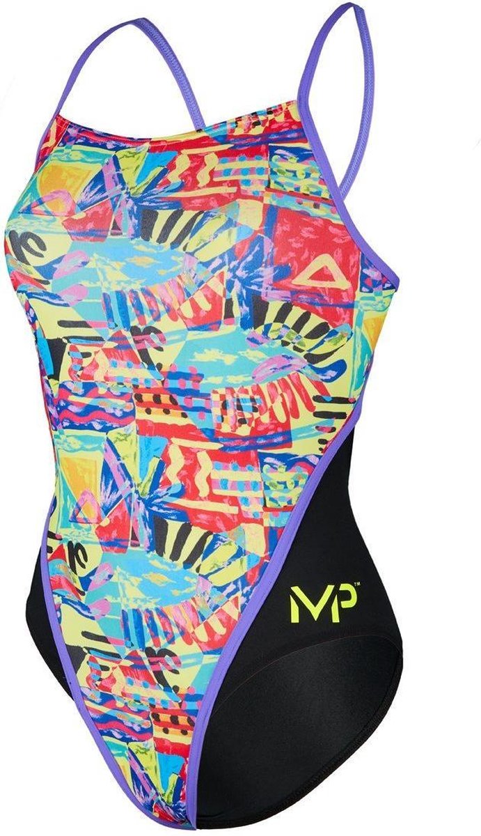 Michael Phelps Riviera RB Maillot de bain Femme 28 Multicolore Zwart bol