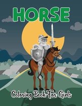 Horse Coloring Book for Girls