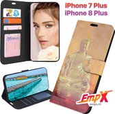 EmpX Telefoonhoesje - Book Case - Geschikt Voor Apple IPhone 8 Plus