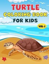 Turtle Coloring Book For Kids