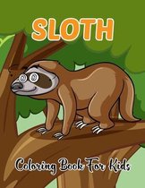 Sloth Coloring Book For Kids