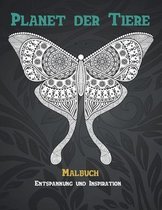 Planet der Tiere - Malbuch - Entspannung und Inspiration