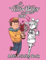 Valentine's Day Adult Coloring Book