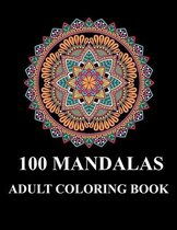 100 Mandalas adult coloring book