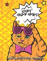 Cat Pop Art Coloring Book