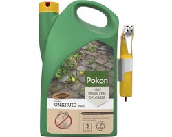 Pokon tegen Onkruid - Spray - 3l - Onkruidbestrijding - Natuurlijk
