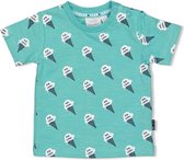 Feetje Team Icecream - T-Shirt AOP - mint melange - MT. 68