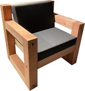Woodman lounge chair- lounge stoel buiten Douglas hout