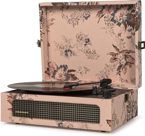 Crosley - Platine vinyle Crosley Voyager Bluetooth - Rose