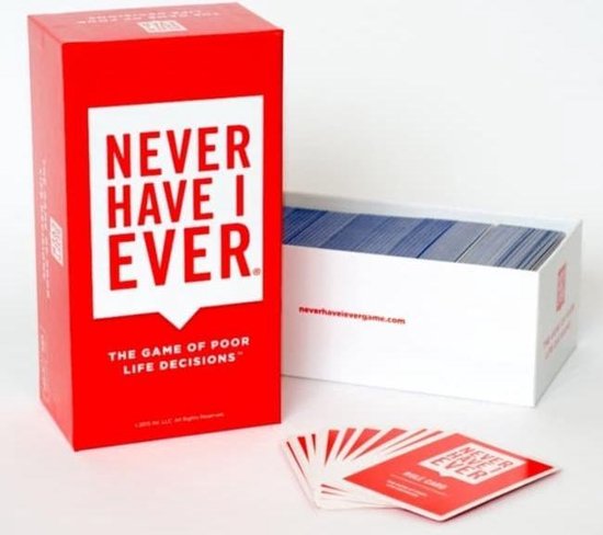 Afbeelding van het spel Never Have I Ever 2.0 - Kaartspel - Drankspel - Gezelschapsspel - Uitgebreide Set