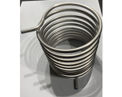 zwembadverwarming rvs 316 22 mm 12 meter wisselaar voor zwembadpool heater zwembad heater of hottub pool heater zwembad heater