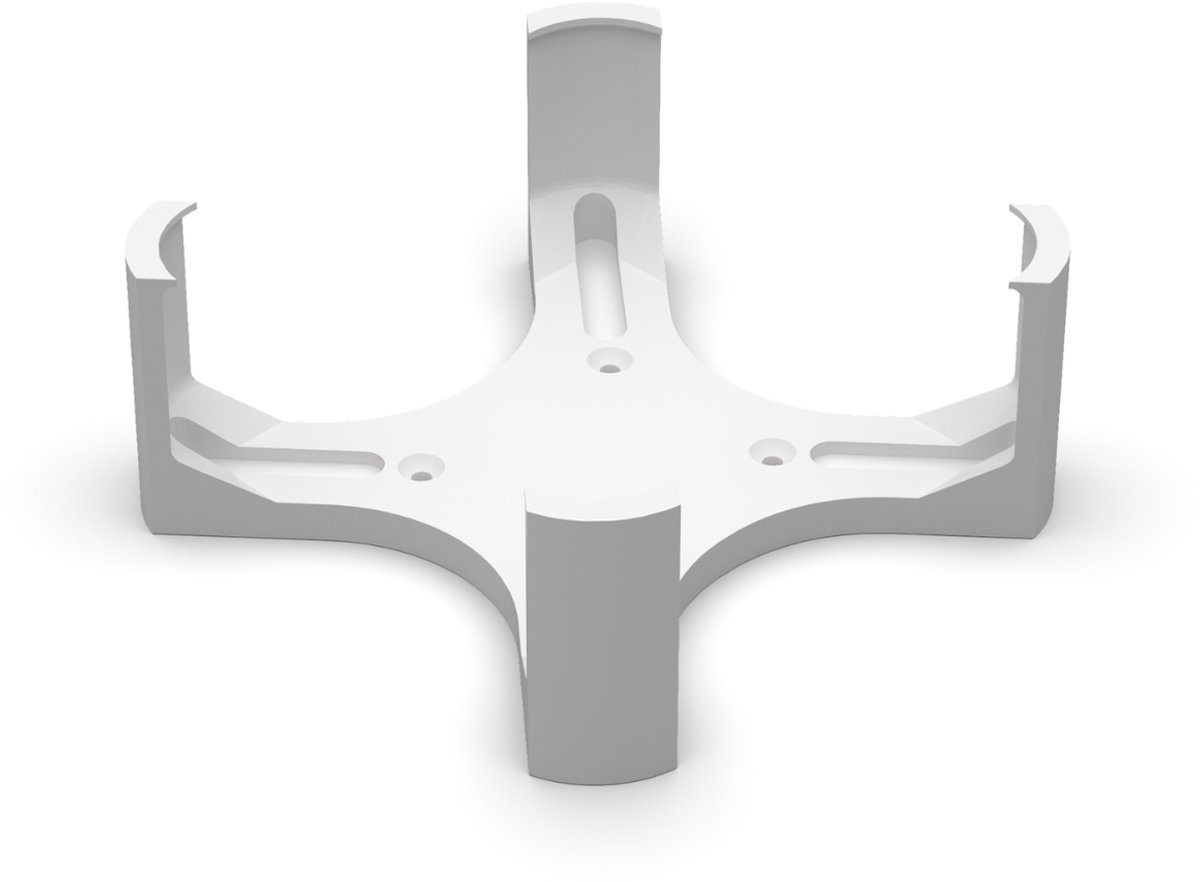 Wandhouder / Wallmount geschikt voor Ubiquiti UniFi UXG-Lite & UniFi Express – Router Houder – Muurbeugel voor WiFi Router – Netwerk Router Wandmontage – Wit