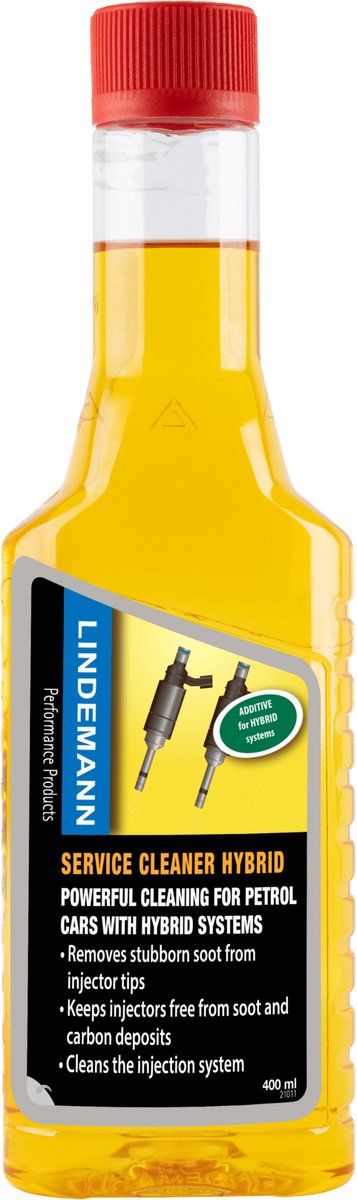 Lindemann Service Cleaner Hybrid 400ml (Benzine) - Injector Cleaner Benzine - Injector Cleaner - Injector Reiniger Benzine - Injectie Reiniger - Motor Onderhoud - Verbetert Brandstofverbruik