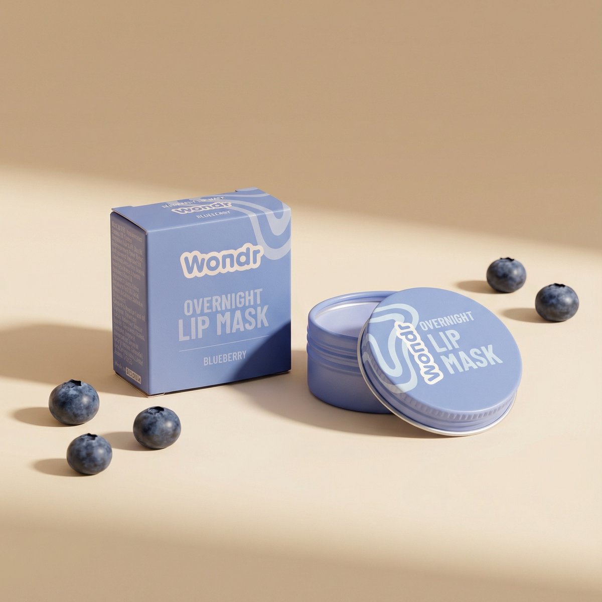 WONDR - Overnight Lip Mask Blueberry — cadeau in Verzorging - foto 3