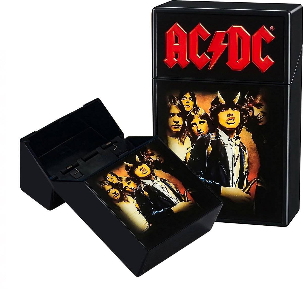 AC/DC Sigarettendoosje Bandgeest - Sigaretten Box - Weerbestendig - 20 Sigaretten