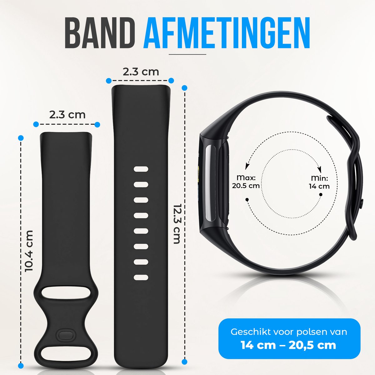 Fitbit Charge 5/6 Siliconen Bandjes Set van 6 Kleuren thumbnail 2