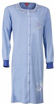 Medaillon Dames Nachthemd Blauw MENGD2407A - Maat XL