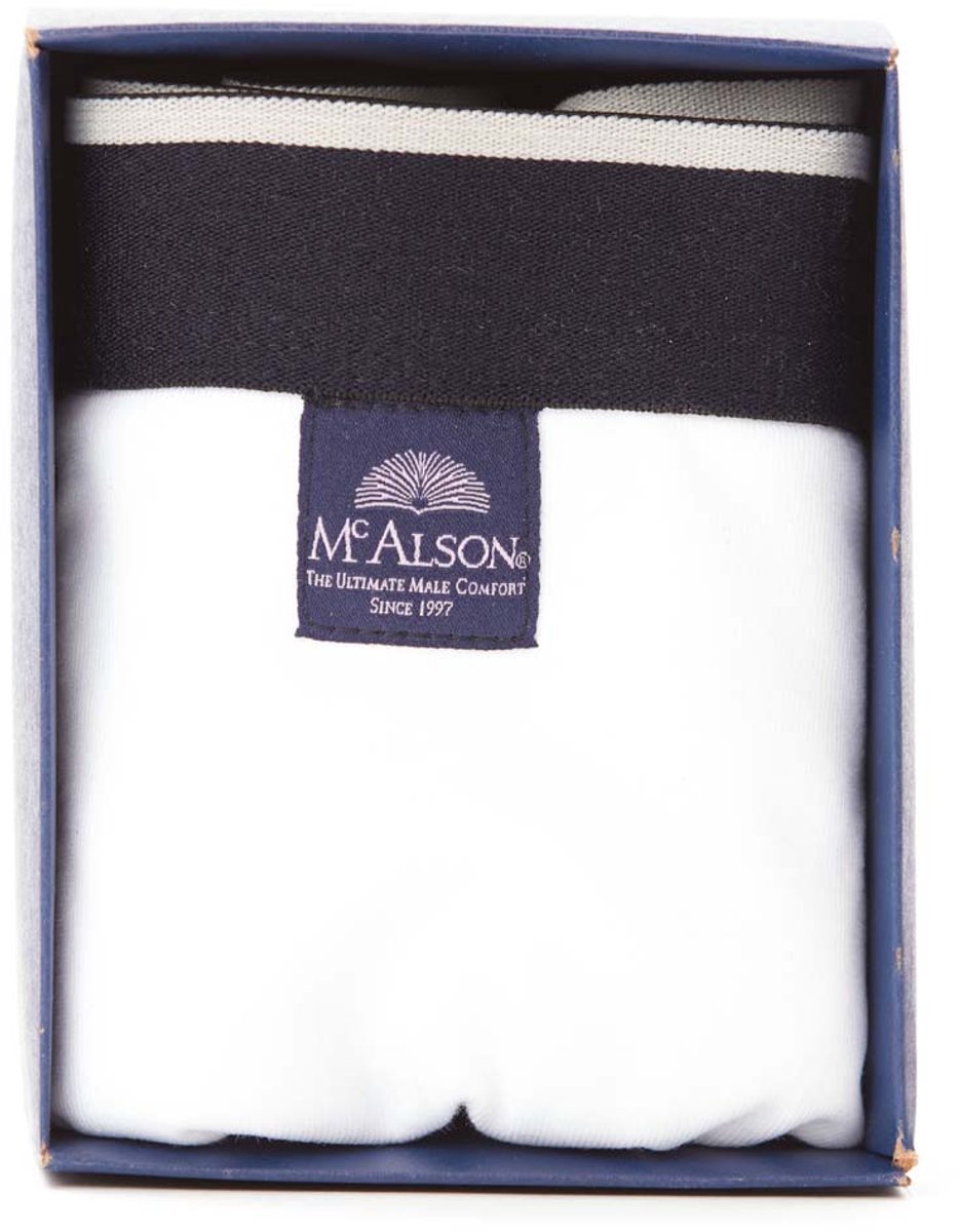 McAlson Boxershort - Classic White M
