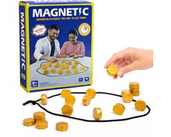 Magnet Quest Magnetisch Strategiespel – Magnetisch Schaakspel met 20 Magnetische Stenen – Educatief 