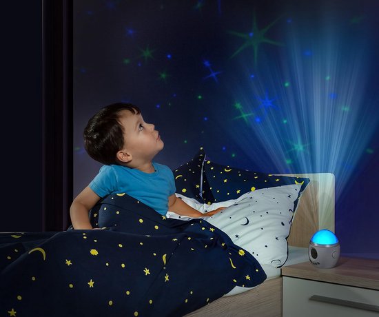 Sterrenprojector Nachtlampje met Muziek & Timer - Rustgevend Nachtlicht voor Babykamer — afbeelding 4