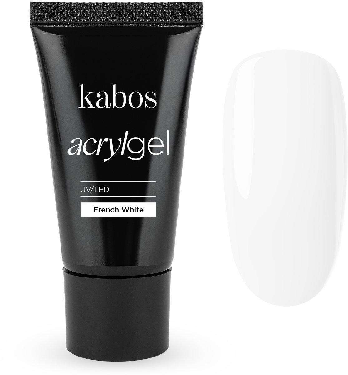 Kabos 2in1 Acrylgel UV/LED French White 30g