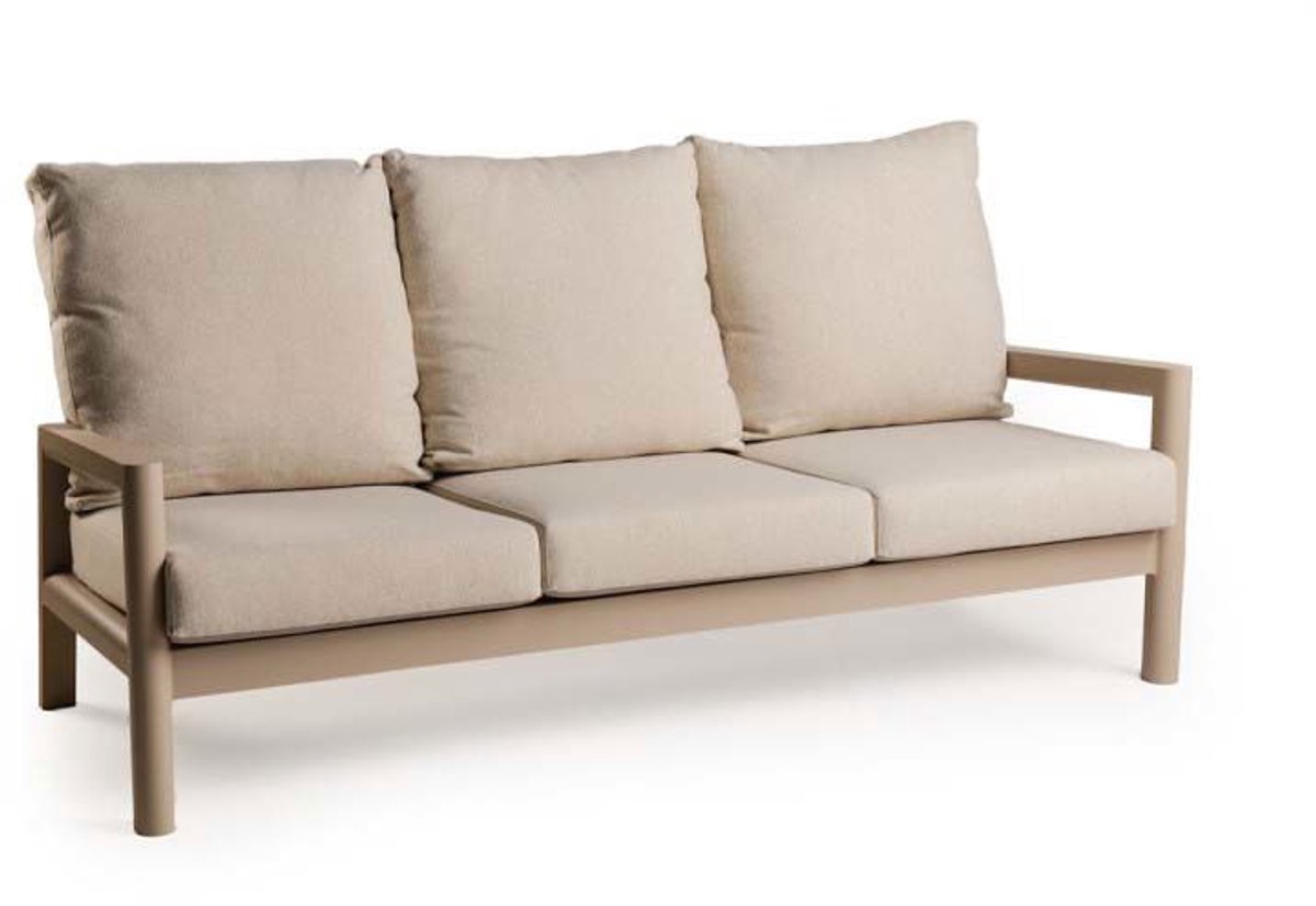 Tierra outdoor - Sevilla 3-zits lounge bank champagne
