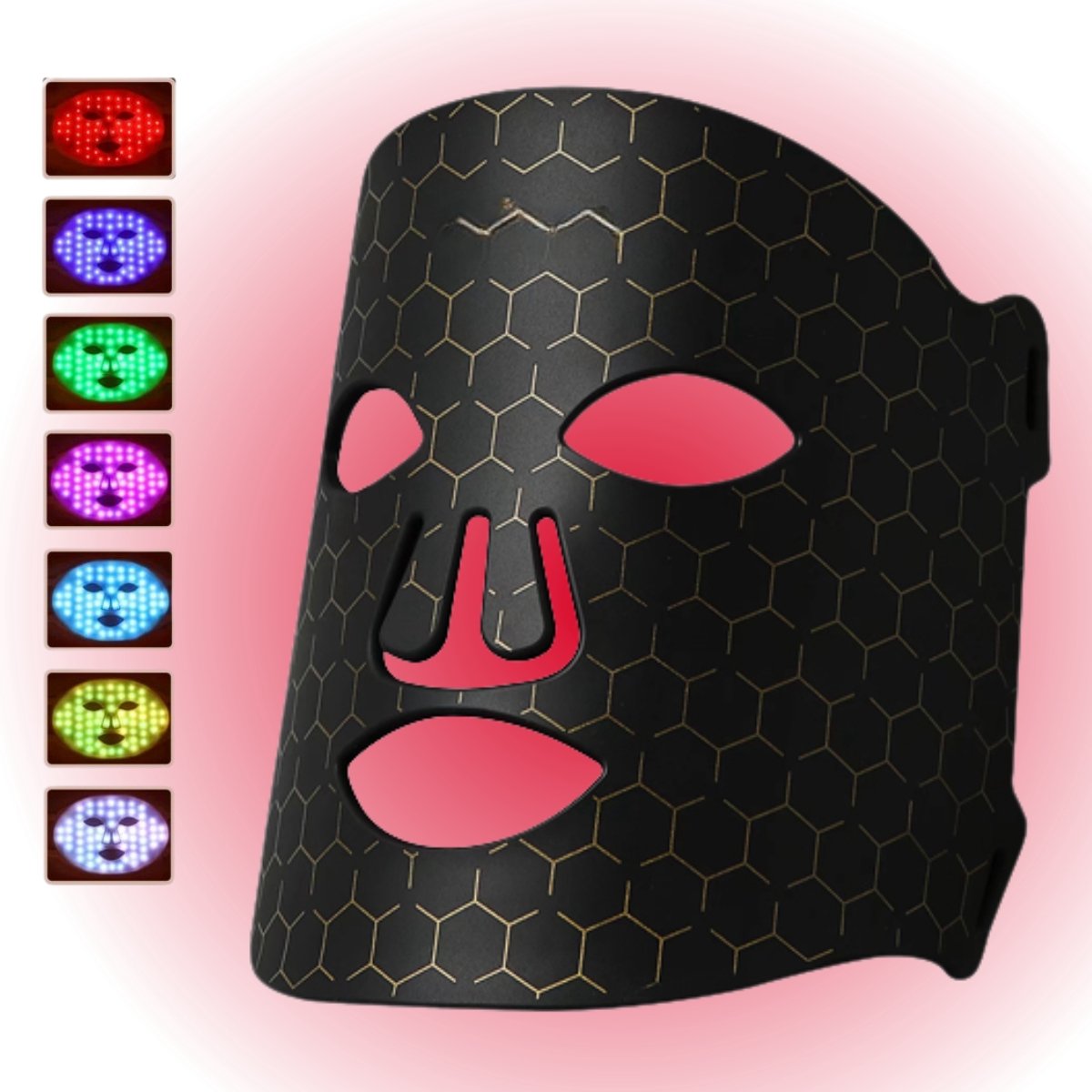 Led Masker Lichttherapie - Collageen masker - Led Mask - Rood Licht Therapie - Infraroodlamp - Huidverzorging - Infraroodtherapie
