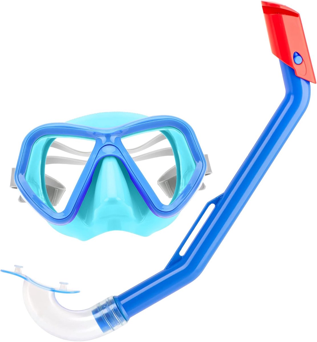 Kinder snorkelset met Duikbril en Snorkel - Verstelbaar en UV-Beschermend