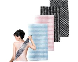 4 stuks - Antibacteriële Douchescrubs - Exfoliërende Hand...