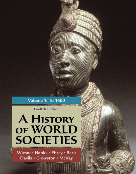 A History of World Societies, Volume 1 - cover