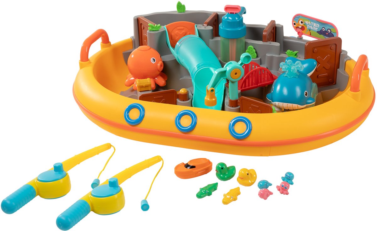Waterparkset met 2 Hengels