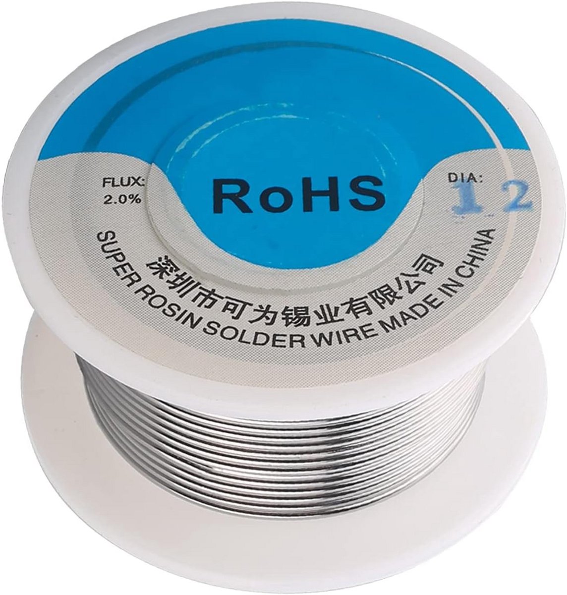 Soldeertin Draad 1.2mm 50g - Hoogwaardig Zilver Soldeer voor Elektronica Reparatie