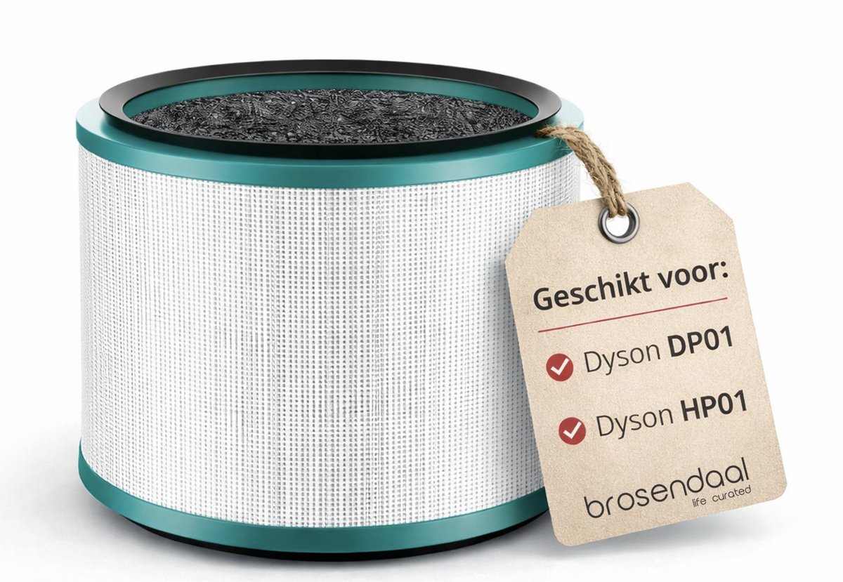 Brosendaal Vervangingsfilter geschikt voor Dyson Pure Cool Link & Pure Hot+Cool Link Luchtreiniger - HEPA Filter voor Dyson DP01, DP03, HP00, HP01, HP02, HP03