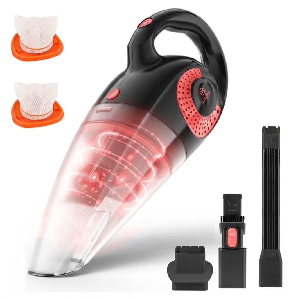 Bol.com Moosoo Kruimeldief Snoerloos - Handstofzuiger - Nat&Droog - Kruimelzuiger Sterke zuigkracht 8500PA met opzetstukken opla... aanbieding