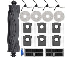 Accessoirekit Geschikt voor dreame X40 Ultra Complete / L40 Ultra, 4 dweilpads, 6 stofzakken, 1 hoofdborstel, 4 zijborstels