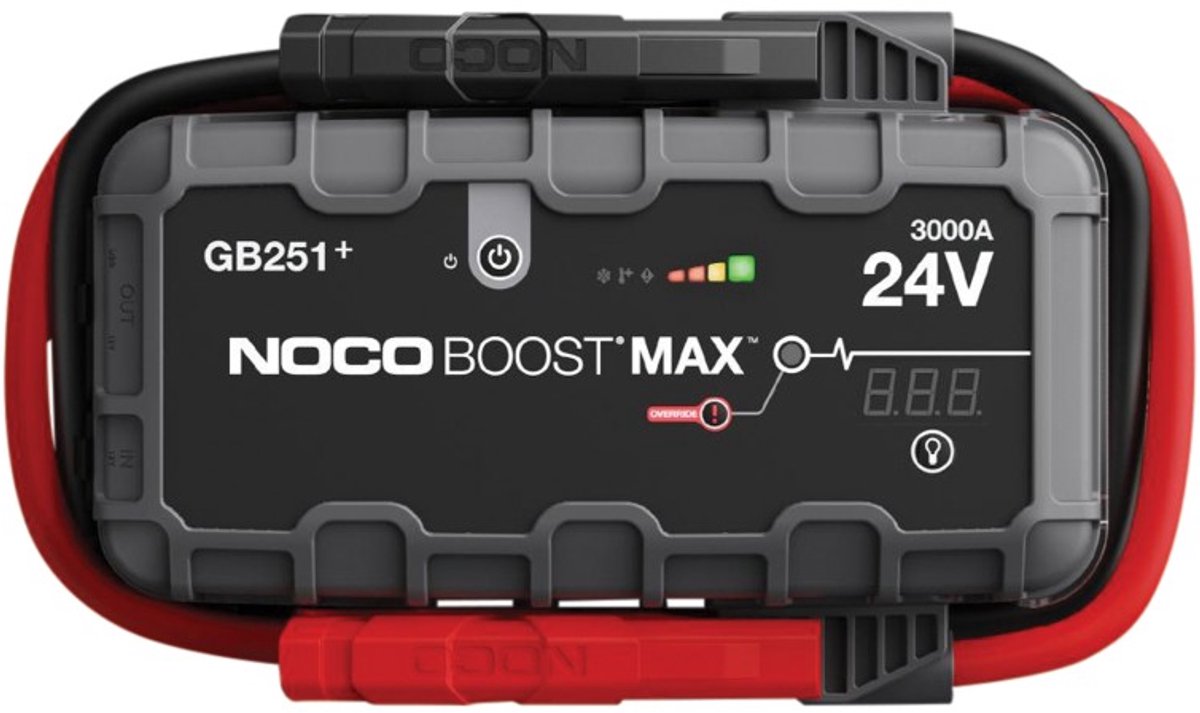 NOCO Genius GB251 Startbooster – Professionele Startbooster – Hoge Startkracht – Powerbank met LED zaklamp
