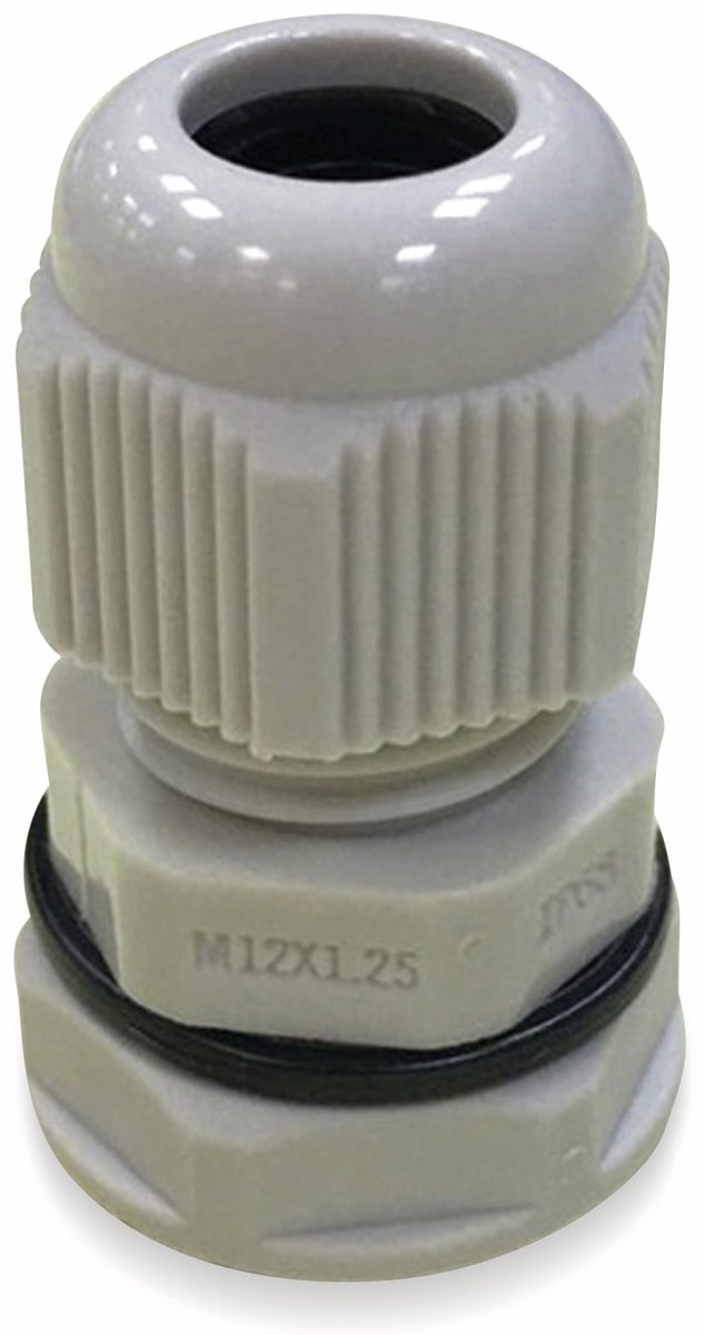 KSS kabelwartel, M16, lichtgrijs, 5 tot 10