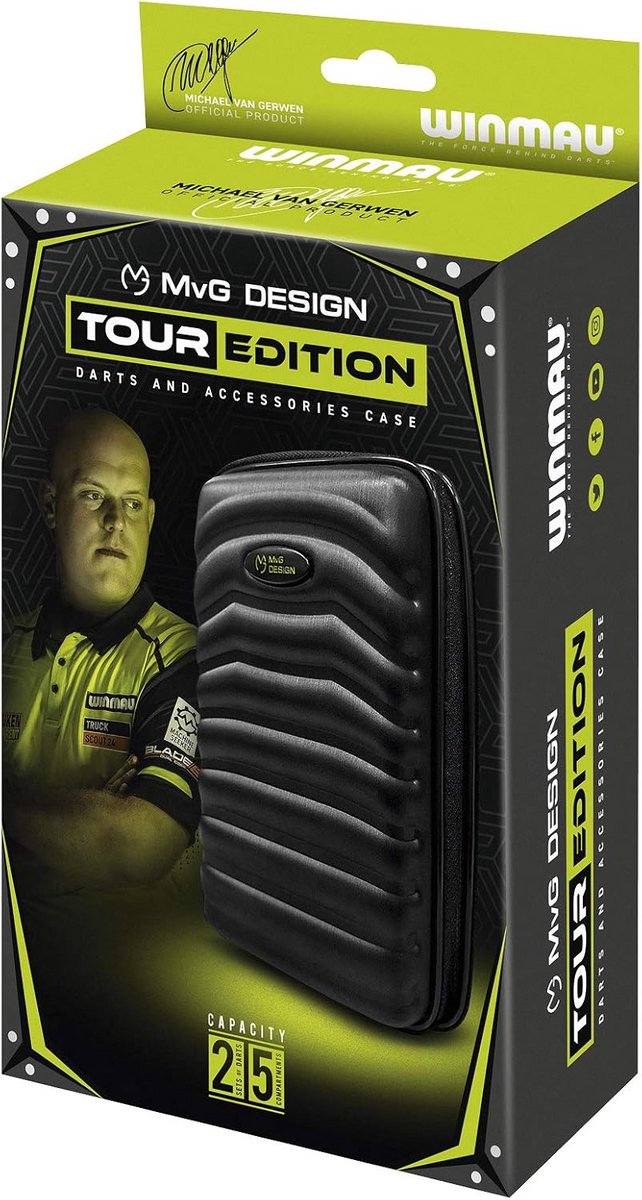 Extra Grote Stevige Dartcase voor Twee Volledig Geassembleerde Sets — afbeelding 5
