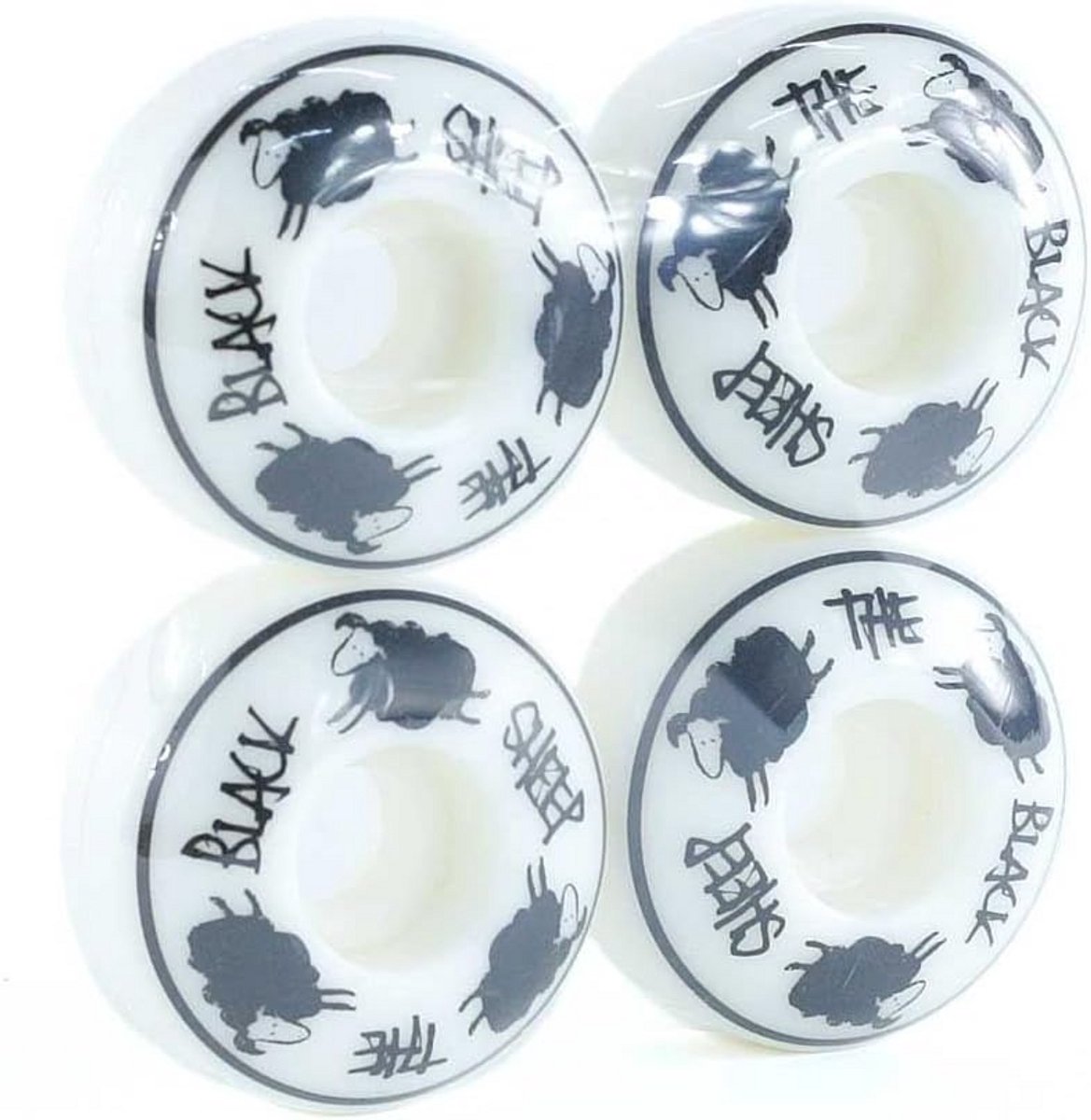 Compleet Skateboard Onderdelen Set: Wielen Lagers Trucks en Griptape voor Board tot 8 Inch