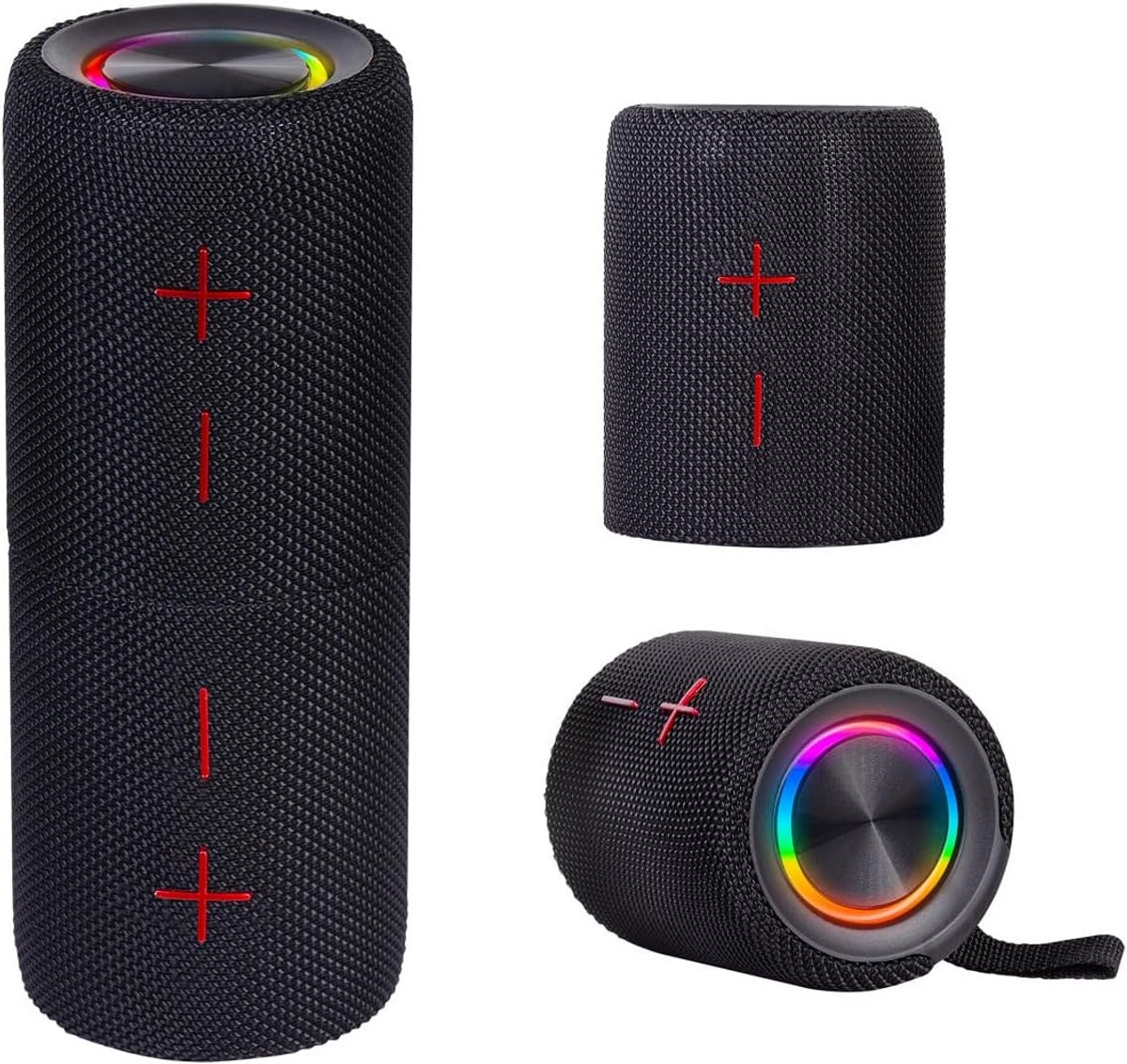 Draagbare Dubbele Bluetooth Speaker 20W IPX5 Scheidbaar TWS Stereo Geluid