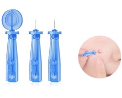 50 Stuks Needles for closed pimples - Wegwerp naald extractor set - Wegwerp-mee-eter - Precisie…