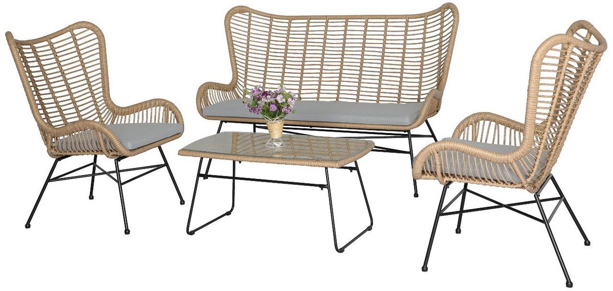 Oosterik home - Loungeset Mondovi Ceva Creme