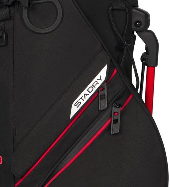Titleist Players S4 Stadry standbag zwart rood van Titleist — afbeelding 5