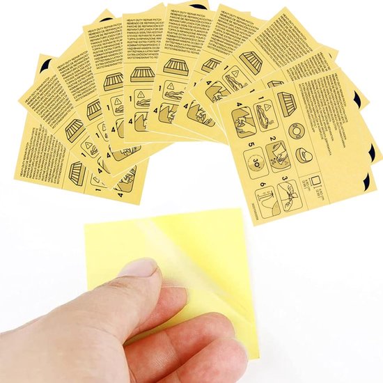 30x Zelfklevende Zwembad Reparatiepleisters - Waterdicht PVC Patch voor Luchtbed, Zwemband en Tent — afbeelding 3