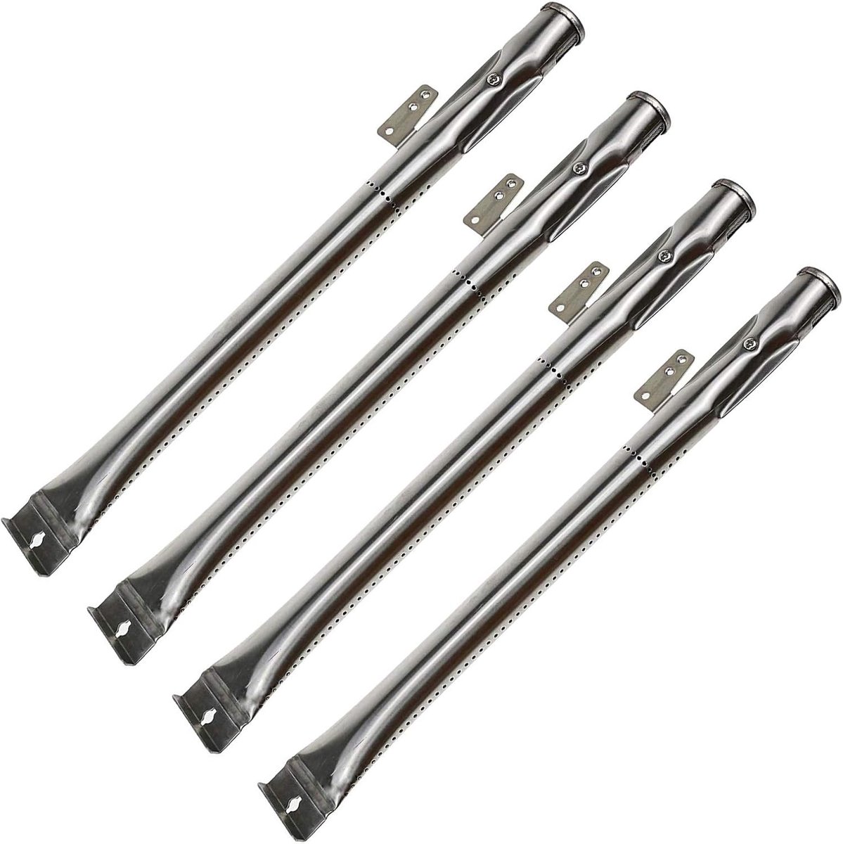 4-Pack RVS Barbecue Branders Vervanging voor Diverse Gas Grills - 37.8 cm Lengte